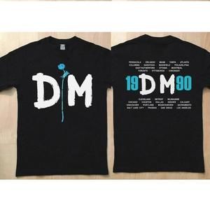 1990 Depeche Mode Violator Tour T-Shirt 2 Sided Electronic Music Fan Tee
